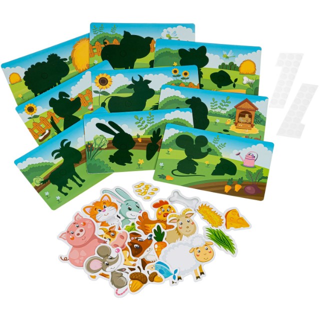 Игра Настольная Сортер Кто что ест? / на липучках Превью 4