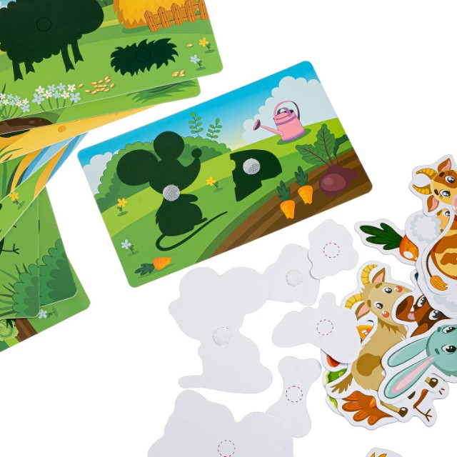 Игра Настольная Сортер Кто что ест? / на липучках Превью 2