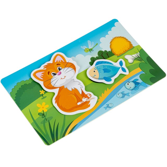 Игра Настольная Сортер Кто что ест? / на липучках Превью 7