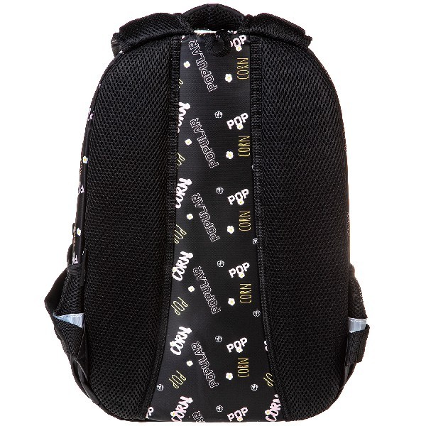 Рюкзак эргономич. Hatber Модная кукуруза черный 2 отделения 3 кармана Превью 2