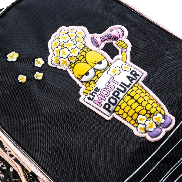 Рюкзак эргономич. Hatber Модная кукуруза черный 2 отделения 3 кармана Превью 3