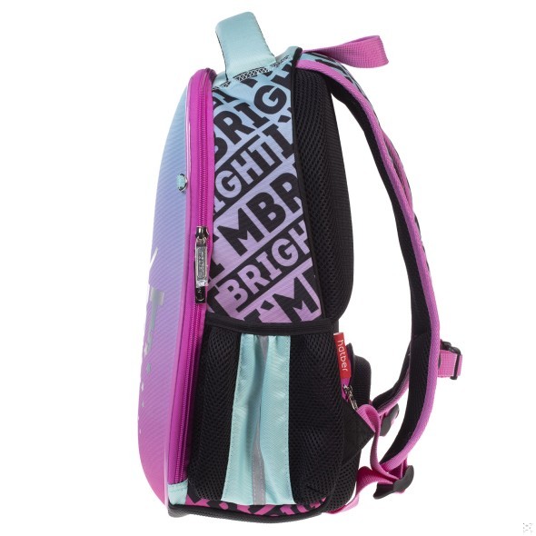 Ранец панцирный Hatber Будь Ярким! 38Х29Х16 EVA материал нагрудная стяжка светоотраж. 1 отделение 2 кармана и 1 потайно Превью 5