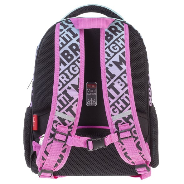 Ранец панцирный Hatber Будь Ярким! 38Х29Х16 EVA материал нагрудная стяжка светоотраж. 1 отделение 2 кармана и 1 потайно Превью 1