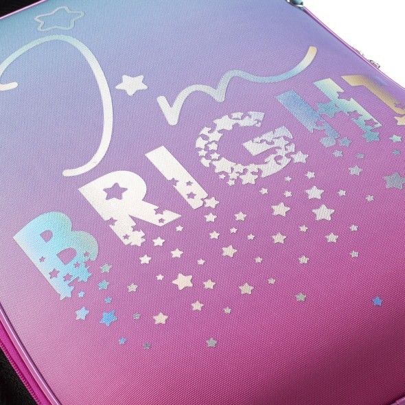 Ранец панцирный Hatber Будь Ярким! 38Х29Х16 EVA материал нагрудная стяжка светоотраж. 1 отделение 2 кармана и 1 потайно Превью 3