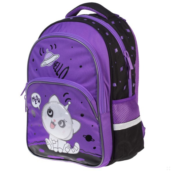 Рюкзак эргономич. Hatber Вселенная в пушистых лапках 41Х29Х16 полиэстер нагрудная стяжка светоотраж. 2 отд. 3 карм) Превью 4