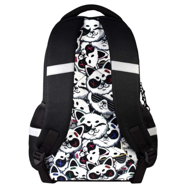 Рюкзак эргономич. Кот-крутыш (31х44х16 см, полиэстер, 1 отделение) Превью 2