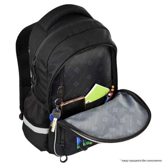 Рюкзак эргономич. Кот-крутыш (31х44х16 см, полиэстер, 1 отделение) Превью 12