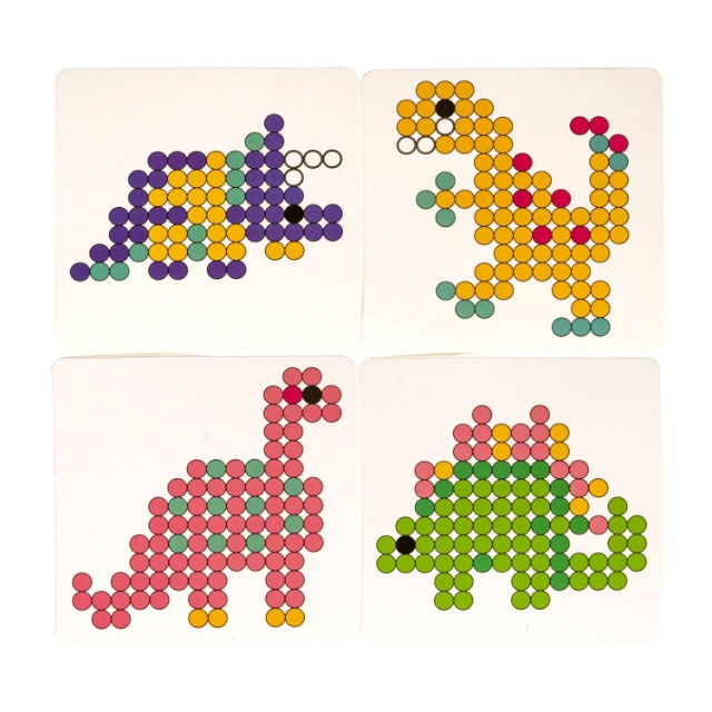 Творч Аквамозаика Блестящая Динозавры Превью 7