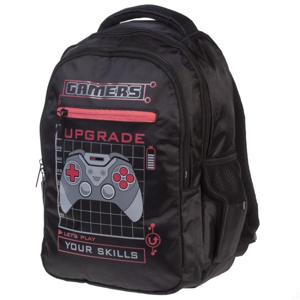 Рюкзак молодежный Hatber Геймер (41х30х15 см полиэстер светоотраж. 2 отделения 3 кармана) Превью 1