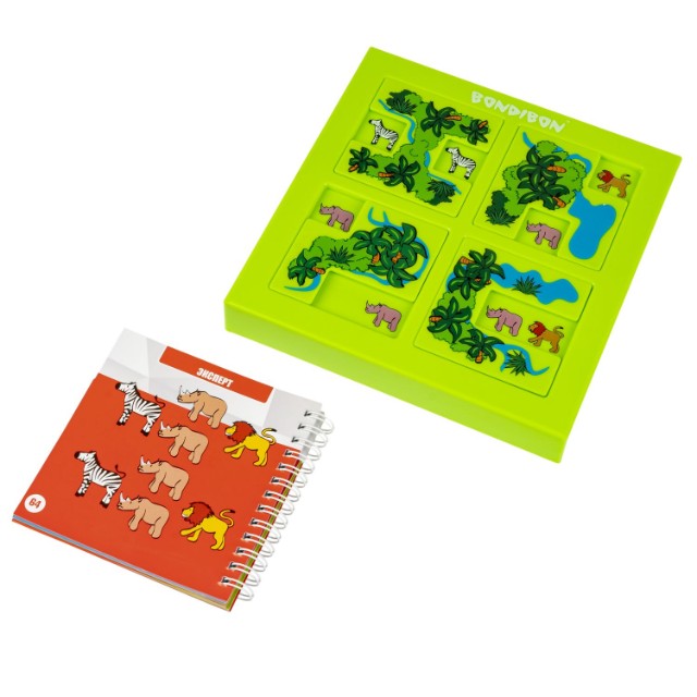 Игра Логическая Прятки. Сафари (новый уровень) Превью 1