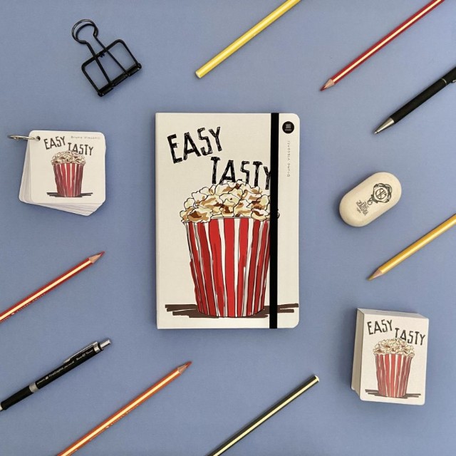 Скетчбук 70*70мм 110л BV 4 вида отрывной блок на кольце Превью 5