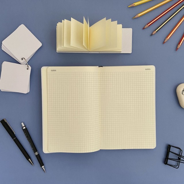 Скетчбук 70*70мм 110л BV 4 вида отрывной блок на кольце Превью 10