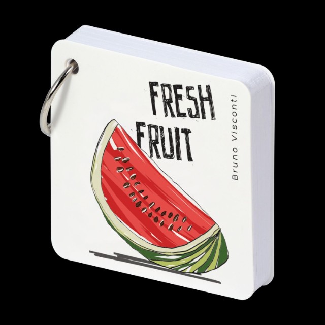 Скетчбук 70*70мм 110л BV 4 вида отрывной блок на кольце Превью 1