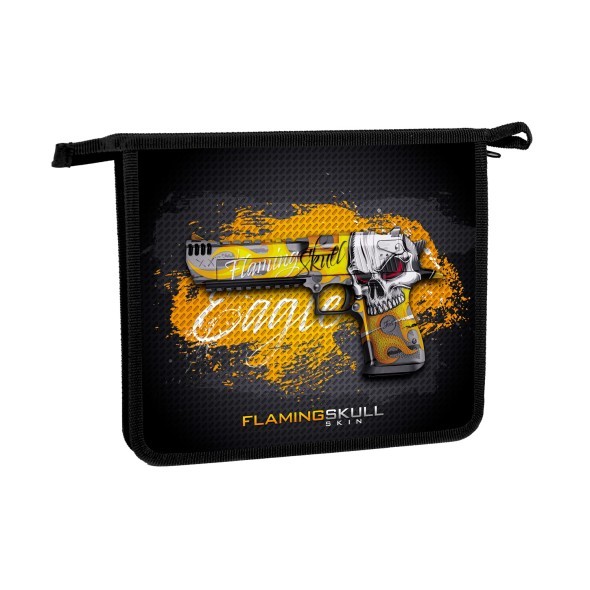 Папка для тетрадей А5 1отд на молнии Hatber Gun Превью 1