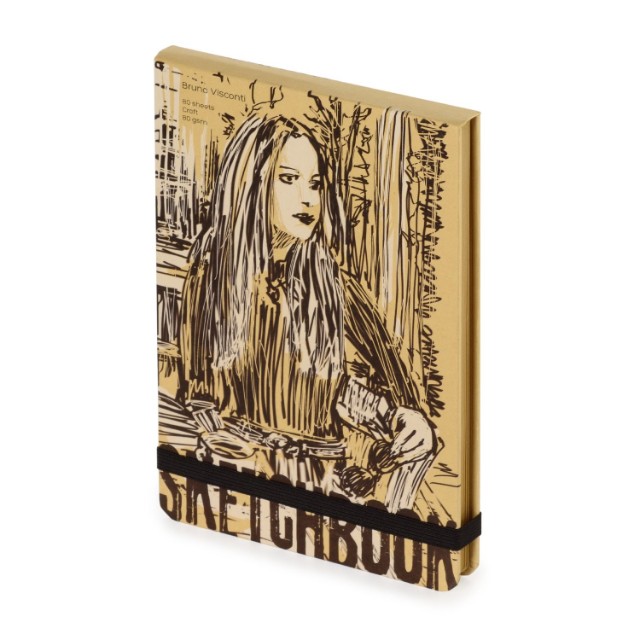 Скетчбук 140*210мм 80л тв BV крафт блок 80гр Превью 1