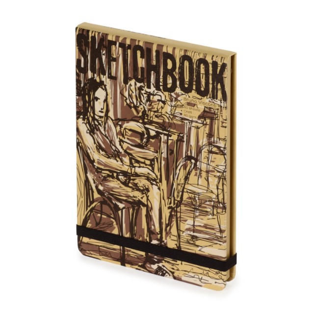 Скетчбук 140*210мм 80л тв BV крафт блок 80гр Превью 3