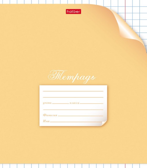 Тетрадь 12л клетка крупная Однотонная. С уголком ассорти Превью 3