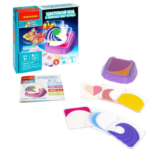Игра Логическая Цветовой код. В поисках жар-птицы Превью 5
