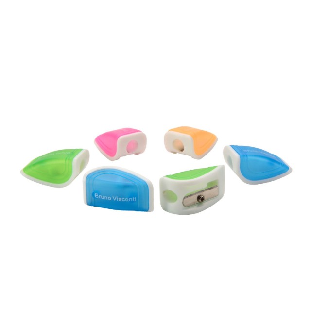 Точилка 1отв BV Easysharp Ракушка (4 цвета)