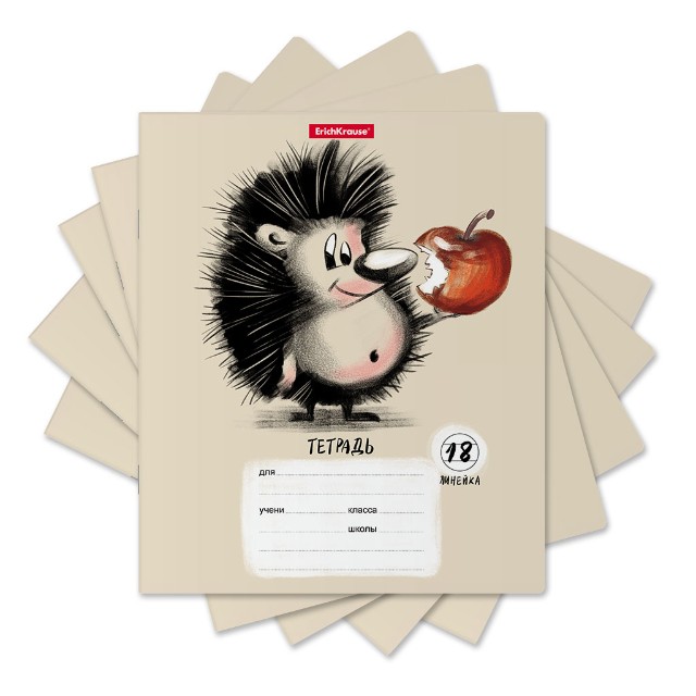 Тетрадь 18л линейка Очаровашки Превью 0