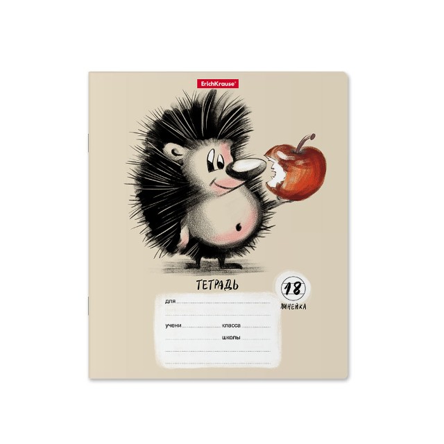 Тетрадь 18л линейка Очаровашки Превью 3