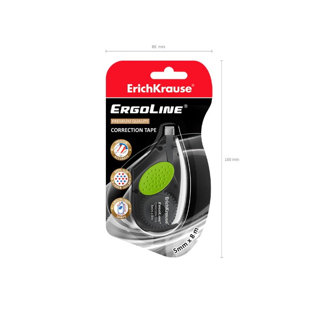 Штрих-лента 5мм*8м EK ErgoLineR с резиновой вставкой Превью 2
