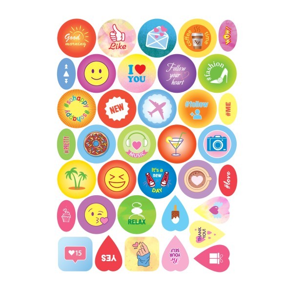 Зап. книжка д/девочек А5 64л спир БЛОГнот Иду за мечтой (с наклейками) Превью 2