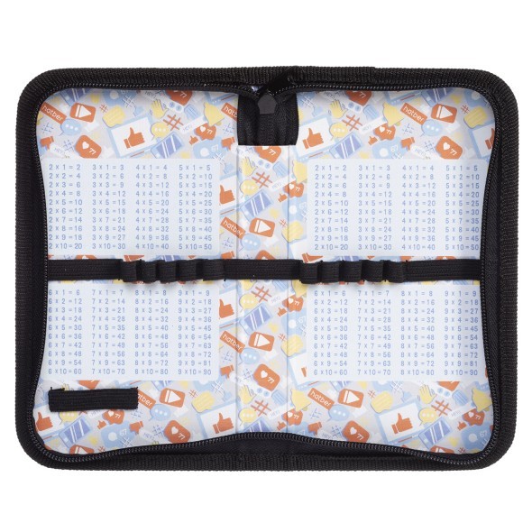 Пенал 1 отд пуст Hatber Автопобедитель с табл.умножения Превью 1