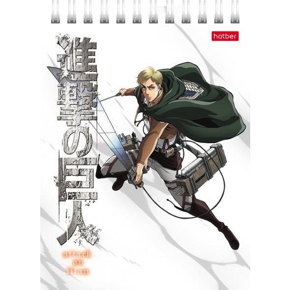 Блокнот А6 40л кл спир Атака Титанов_Сезон 1-3 Превью 4