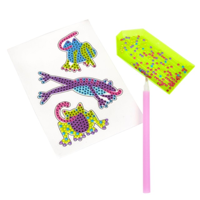 Творч Алмазная мозаика Наклейки Лягушки Превью 4