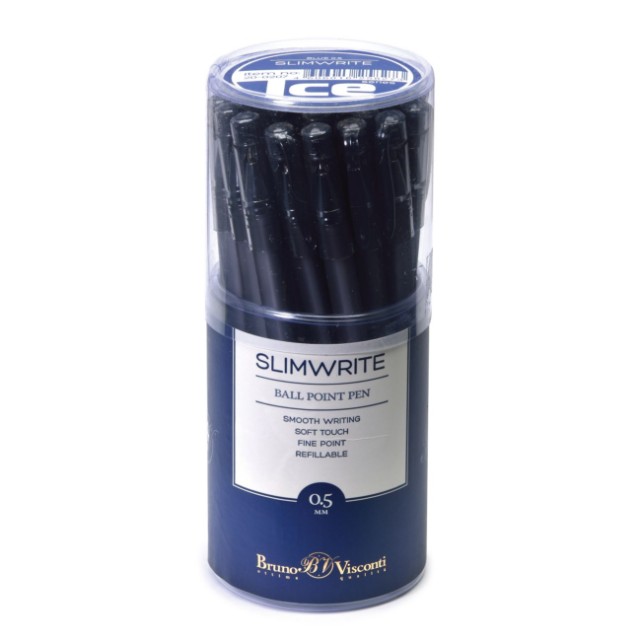 Ручка шариковая синяя BV SlimWrite Ice 0,5мм Превью 2