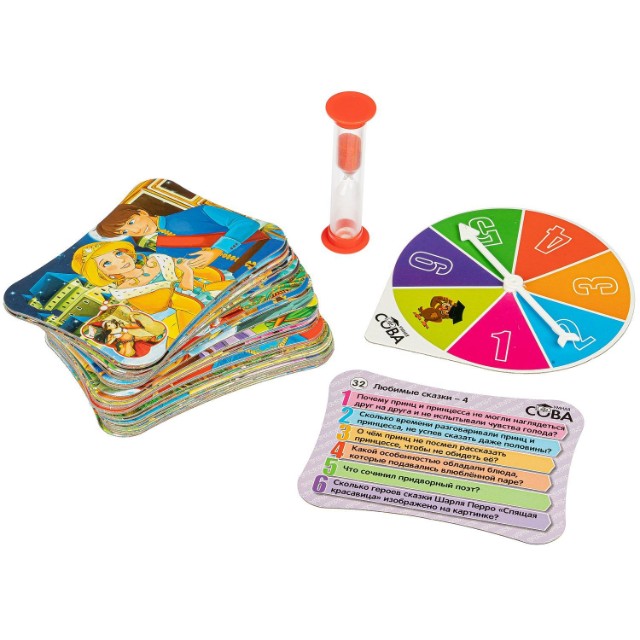 Игра Настольная Викторина Умная Сова Любимые сказки 4 Превью 2
