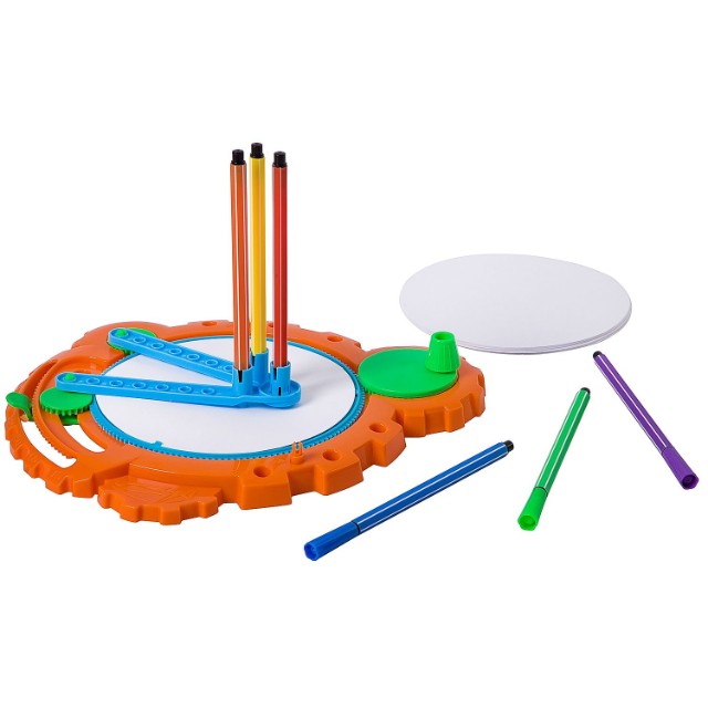 Творч Спирограф Чудесные узоры (механический) Превью 1