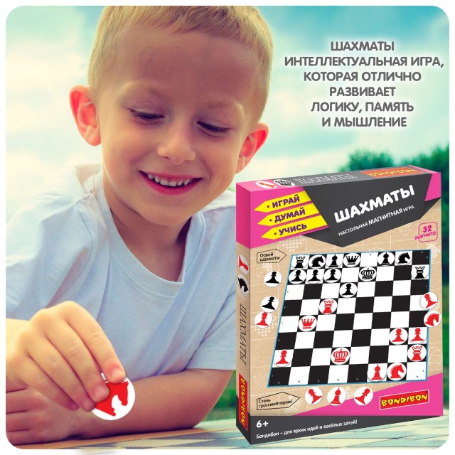 Магнитная Шахматы (32 магнита) Превью 3