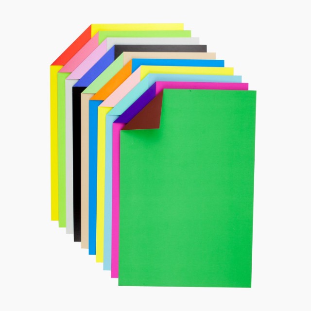 Картон цветной А4 10л 20цв мелов Мультики двусторон ассорти Превью 1