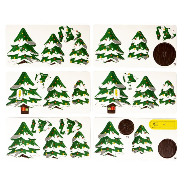 Пазл 3D Ёлочка Превью 1