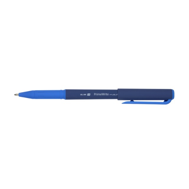 Ручка шариковая синяя BV PrimeWrite. Basic. Navy 1мм Превью 1
