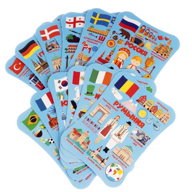 Игра Настольная Викторина Умная Сова Достопримечательности мира Превью 1