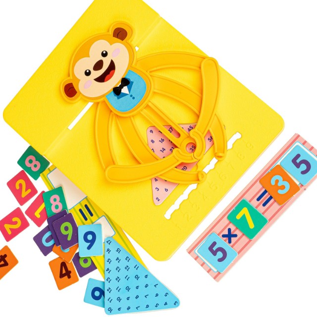 Игра Настольная Считай и умножай. Обезьянка Превью 1