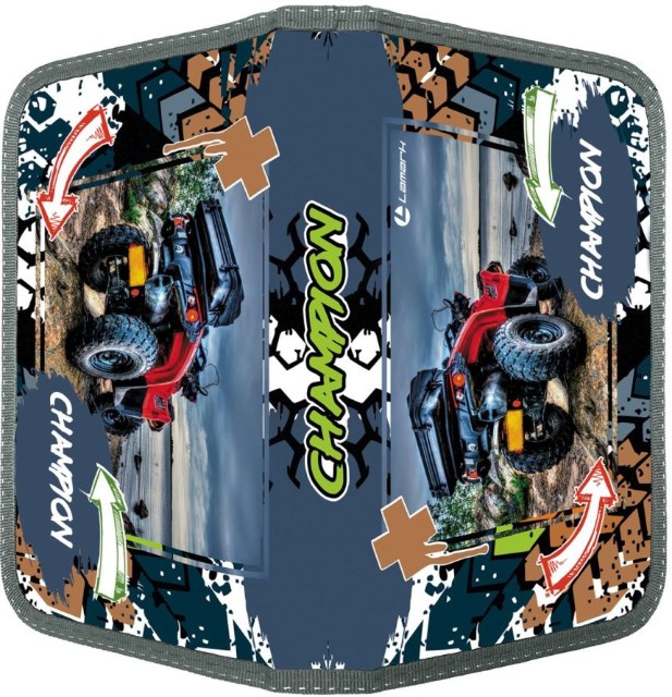 Пенал 1 отд пуст Lamark Champion 115х205х30 мм Превью 1