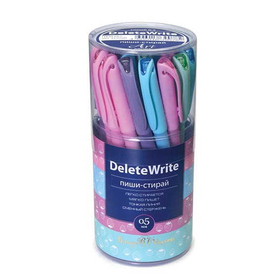Ручка гелевая Пиши-стирай синяя BV Delete Write Art Клубнички 0,5мм Превью 2