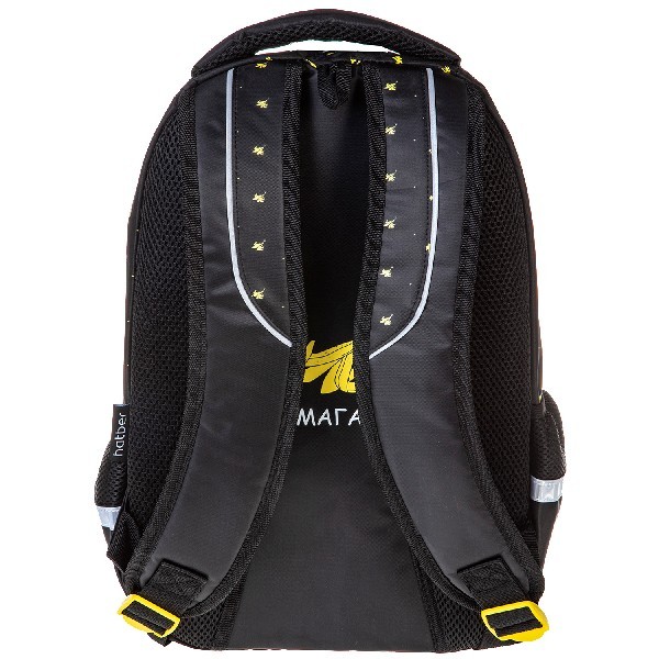 Рюкзак эргономич. Hatber Banana черный 2 отделения 3 кармана Превью 3