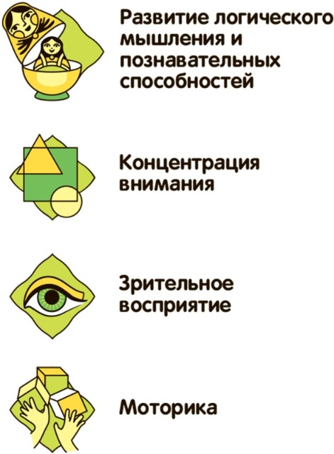 Игра Развивающая Игры в дорогу Малыши думают. Мозаика на логику Превью 4