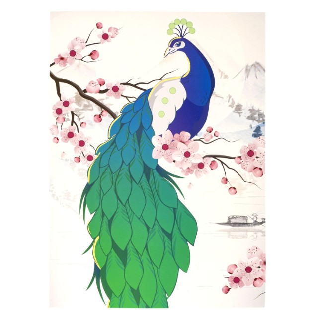 Творч Аппликация Павлин Превью 1