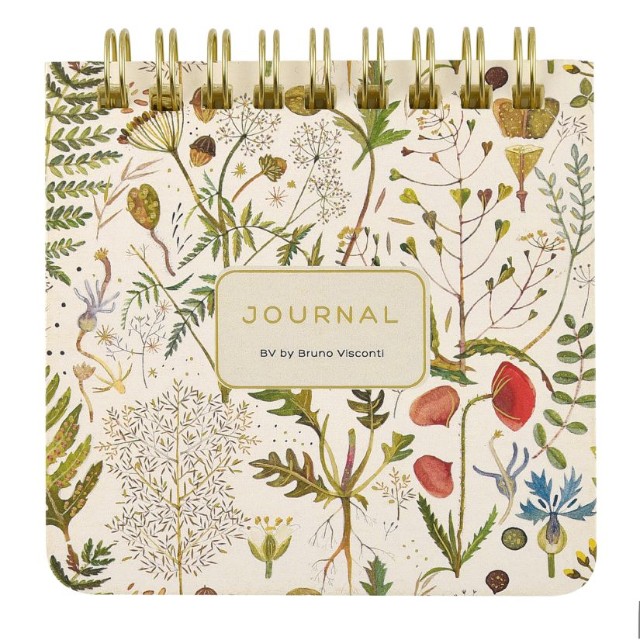 Блокнот А7 60л лин спир Луговые травы