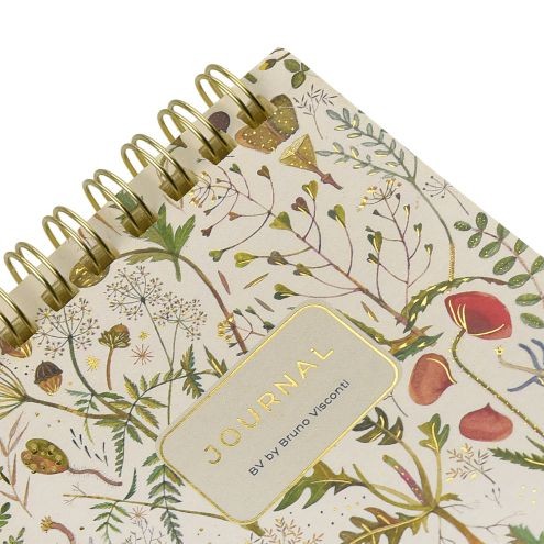 Блокнот А7 60л лин спир Луговые травы Превью 2