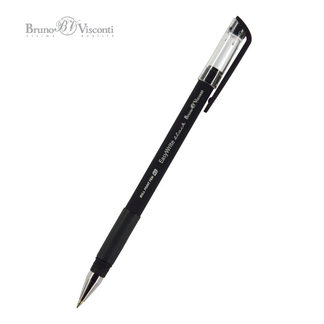 Ручка шариковая черная BV EasyWrite BLACK 05,мм