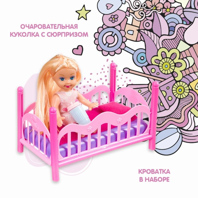 Набор Куколка OLY с кроваткой Превью 2