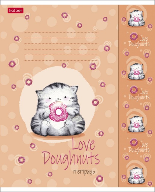 Тетрадь 18л клетка Приключения кота Пирожка Превью 4