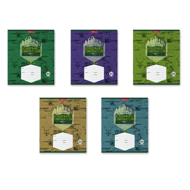 Тетрадь 24л линейка Aerodinamics Превью 5